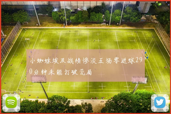 小蜘蛛埃及战绩惨淡五场零进球290分钟未能打破荒局